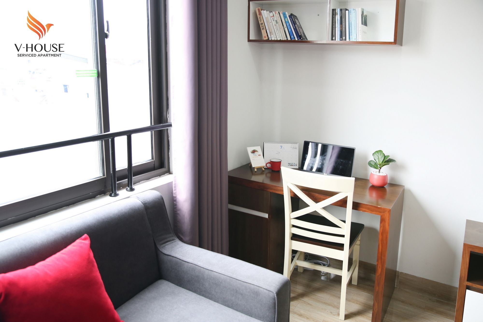 V House 6 Serviced Apartment Ханой Экстерьер фото